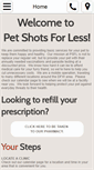 Mobile Screenshot of petshotsforless.com